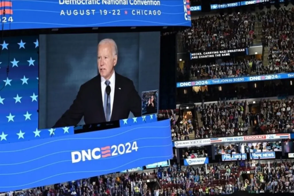 Biden minta warga AS pertahankan demokrasi dengan memilih Harris