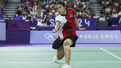 Kalahkan Intanon, Gregoria melaju ke semifinal Olimpiade Paris 2024