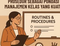Membangun Rutinitas dan Prosedur Sebagai Pondasi Manajemen Kelas yang Kuat