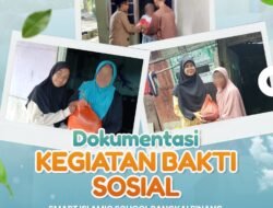 Peduli Sesama, Siswa SMART Islamic School Pangkalpinang Salurkan 147 Paket Sembako di Kelurahan Air Itam