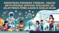 DEKONSTRUKSI PARADIGMA TEKNOLOGI : ANALISIS KRITIS INTEGRASI ARTIFICIAL INTELLIGENCE (AI) DALAM PROSES PEMBELAJARAN DI SEKOLAH DASAR