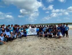 Mahasiswa Unmuh Babel Edukasi Siswa SMKN 1 Selat Nasik tentang Konservasi Perairan
