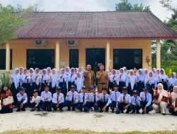 KKN Universitas Muhammadiyah Bangka Belitung Gelar Sosialisasi Bahaya Penyalahgunaan Narkoba, Pernikahan Dini, dan Pencegahan Putus Sekolah di SMPN 2 Lubuk Besar