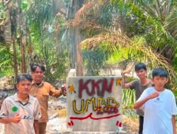 Mahasiswa KKN Unmuh Babel Kenalkan Pengelolaan Sampah melalui Rocket Stove di Desa Tanjung Niur